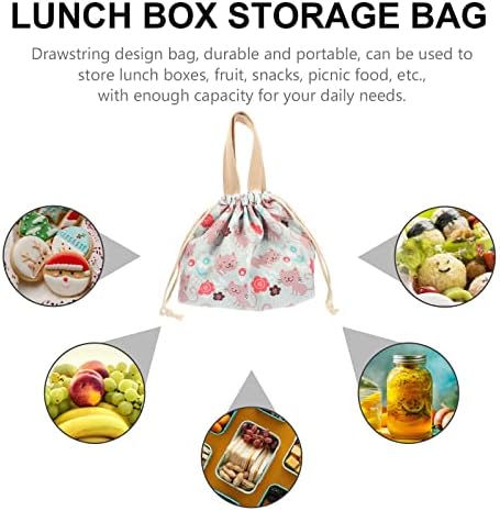 Чанта за Обяд LUOZZY На съвсем малък, Скъпа Чанта За Обяд, Множество Чанта за Bento, Чанта за Обяд - Зелен
