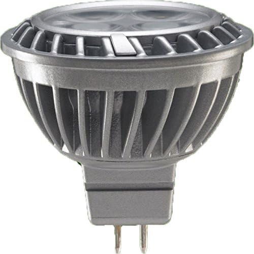 GE Lighting 89945 Энергосберегающая led лампа MR16 с мощност 7 W 390 Лумена със Средна цокъл, топло бял цвят, 1 опаковка