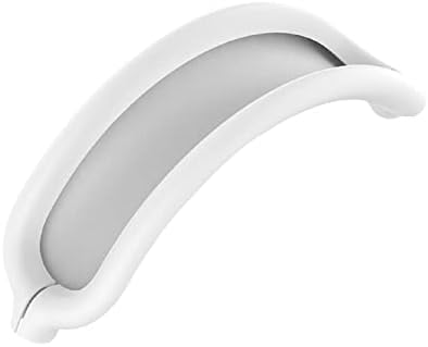 Калъф за оголовья, съвместим с Airpods Max - Силиконов защитен калъф за слушалки (MAX-Бяло)