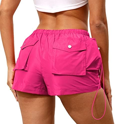 Дамски Туристически Панталони Карго бързо съхнещи Леки Външни къси Панталони за Жени За Пътувания, Тренировки,