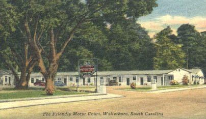 Пощенска картичка от Уолтерборо, Южна Каролина