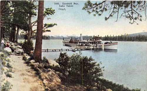 Пощенска картичка с езерото Тахо, Калифорния