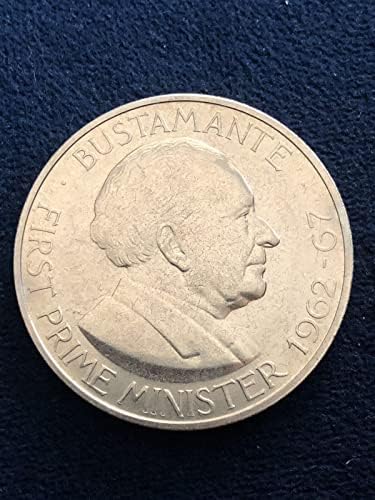 1969 Ямайски долар - Диамант, Без лечение - Първа национална гони