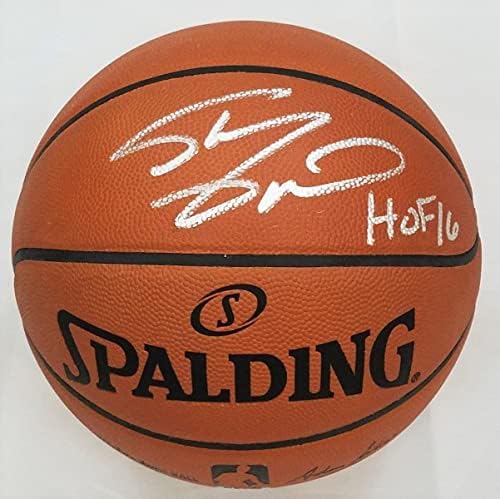 Шакил о ' Нийл с автограф на Лос Анджелис Лейкърс Удари Меджик, Топката за игра в НБА с КОПИТО 16, Свидетел