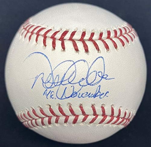 Дерек Джитър Мистър Ноември, Подписани от бейзболни Топки Steiner Sports MLB С Голограммой и Голографическими