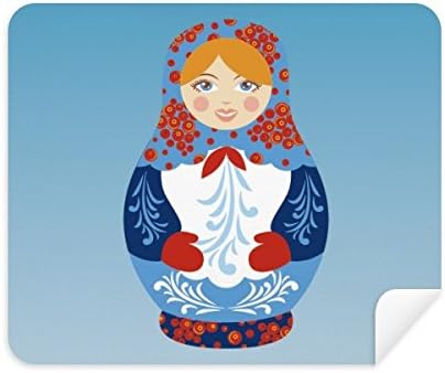 Символ на Русия, на Руски Кукли Модел, Плат За Почистване на Екрана за Пречистване на 2 елемента Замшевой Тъкан