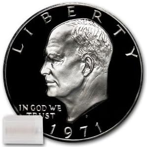 Доларовият ролка Айзенхауер 1971 г. (20 карата) - (40% сребро)