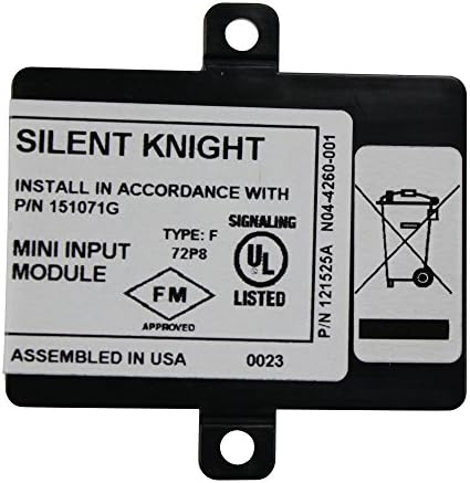 Адресуемый Мини-Модул за въвеждане пожароизвестяване Silent Knight SD500-MIM