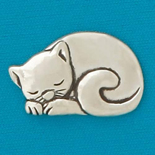 Монета-Символичен Basic Spirit Pocket Token - Cat/Purrfect - Калай съдове, ръчно изработени, Любовен подарък