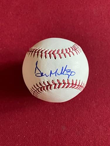 Дон Маттингли, с автограф (MLB) Официален бейзбол (Рядък / ретро) Бейзболни топки Янкис с автограф