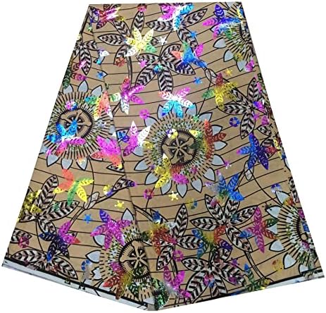 AMIBRIC Африканска Златна Восъчен Плат Мода Памук Африканска Плат С Принтом Тъканни Восъчни Дантелени Платове
