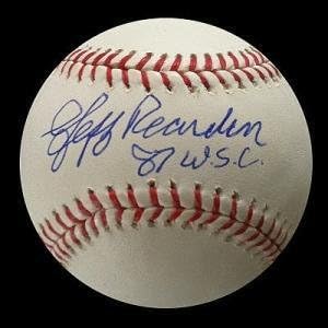 Джеф Риърдън; с автограф OML Baseball - Бейзболни топки с автографи