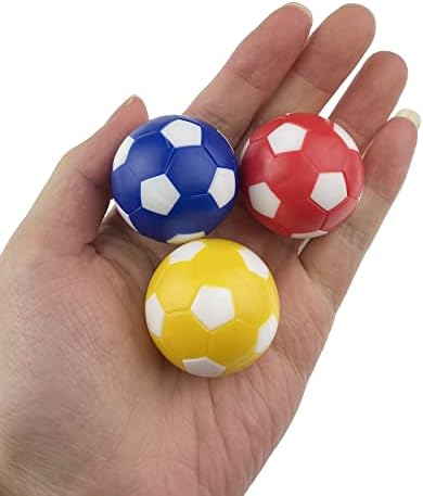 Miokun 12/36 Опаковка 36 мм Топки за Настолен футбол, Сменяеми Топки за Настолен Футбол с Чанта За Съхранение