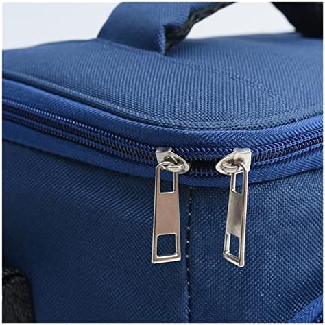 LIRUXUN Голяма чанта Голям за обяд от сгъсти Алуминиево Фолио, чанта за Офис работник с чанта за хранене (Цвят: