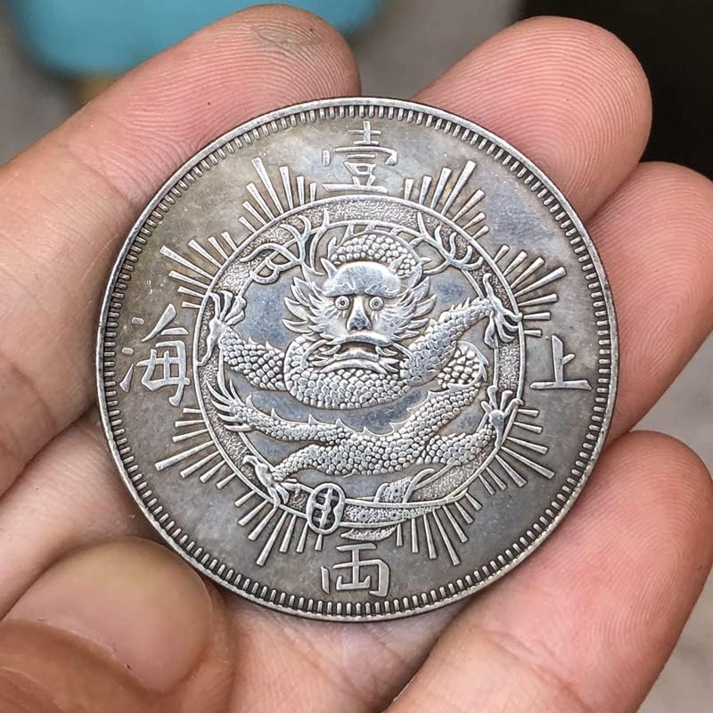 Древни монети Античен Сребърен Долар Шанхай една или Две Колекции от изделия Ръчна изработка