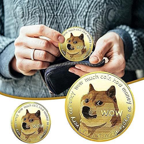 1 унция Златни Възпоменателни монети Dogecoin 2021 лимитирана серия Ada Cryptocurrency Нова са подбрани Златна