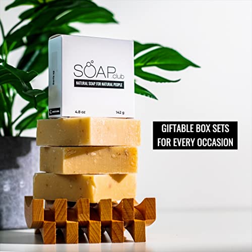 Подаръчни комплекти сапун Soap Club Natural Bar за мъже е Наситен Пикантен мъжки аромат на дафинов рома - Скоростна