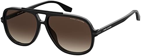Мъжки Слънчеви очила Marc Jacobs Марк 468/S Navigator, Черен / Кафяв Градиент, 59 мм, 14 мм