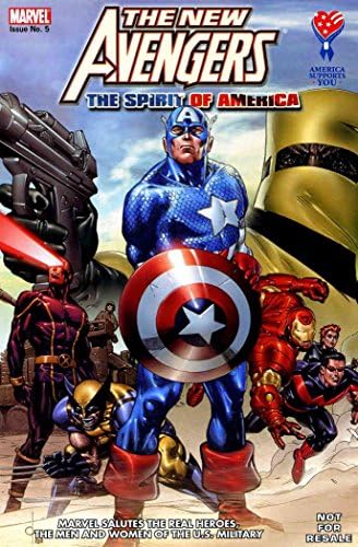 Нови Avengers: Духът на Америка 5 VF / NM; Комиксите на Marvel