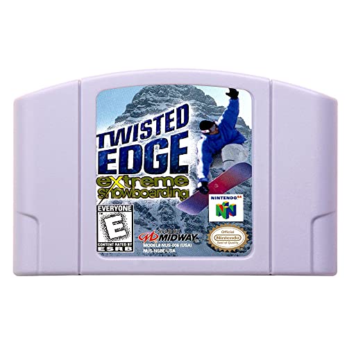 Нова Игра Касета N64 Twisted Edge - Extreme Snowboarding Американската Версия NTSC За игра на карти конзола