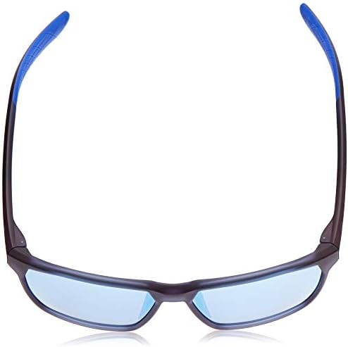 Слънчеви очила Найки EV1095-410 Маверик M в матова рамка, Тъмно синьо на цвят със сини огледални лещи