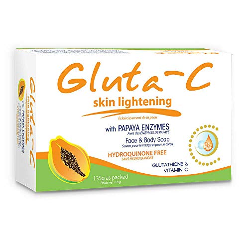 Сапун за избелване на кожата Gluta-C с Отшелушивающими вещества от папая