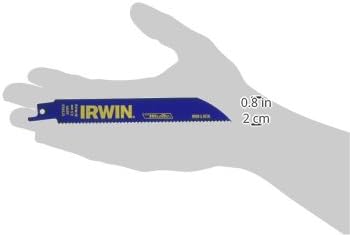 Пильный диск IRWIN Tools с възвратно-поступательным движение за рязане на дърво и метал, и 12 инча, 10 TPI (372110B)