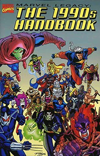 Наследството на Marvel: ръководство на 1990-те години 1 VF / NM; комикс на Marvel