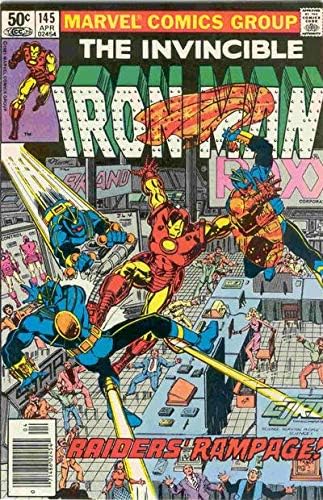 Iron man (1-ва серия) 145 (павилион за Вестници) FN ; Комиксите на Marvel | Боб Лейтън