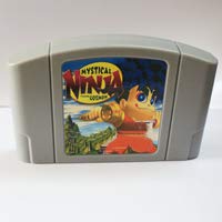 Игри касета BrotheWiz Nintendo N64 Games - Мистична нинджа с Гоэмоном в главната роля на английски Език за 64-битова