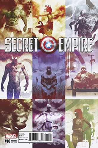 Тайната империя 10A VF / NM ; Комикс на Marvel | Капитан Америка, Ник Спенсър