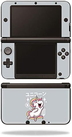 Корица MightySkins Съвместими с Nintendo 3DS XL - Unicorn Kawaii | Защитно, здрава и уникална Vinyl стикер |