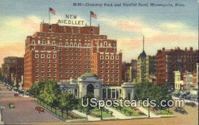 Пощенска картичка от Минеаполис, щата Минесота