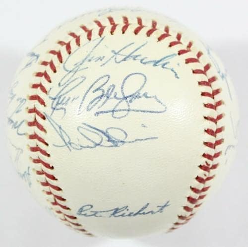 Прекрасен екип Балтимор Ориолз 1967 година Подписа договор с JSA COA Американската лига бейзбол - Бейзболни