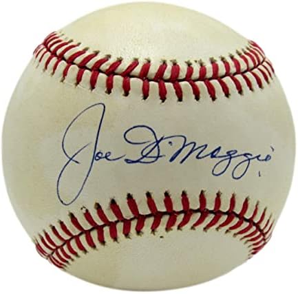 Бейзболен клуб Ню Йорк Янкис с автограф на Джо Ди Маджо ХОФА PSA/DNA 175425 - Бейзболни топки с автографи